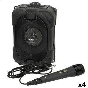 Speaker with Karaoke Microphone Bontempi 4 Units
