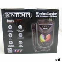 Speaker with Karaoke Microphone Bontempi 6 Units