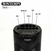 Speaker with Karaoke Microphone Bontempi 6 Units