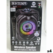 Speaker with Karaoke Microphone Bontempi 4 Units