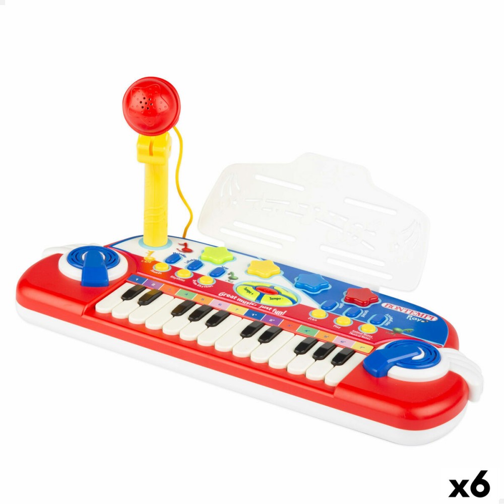 Elektronisches Klavier Bontempi 38 x 18 x 17 cm (6 Stück)