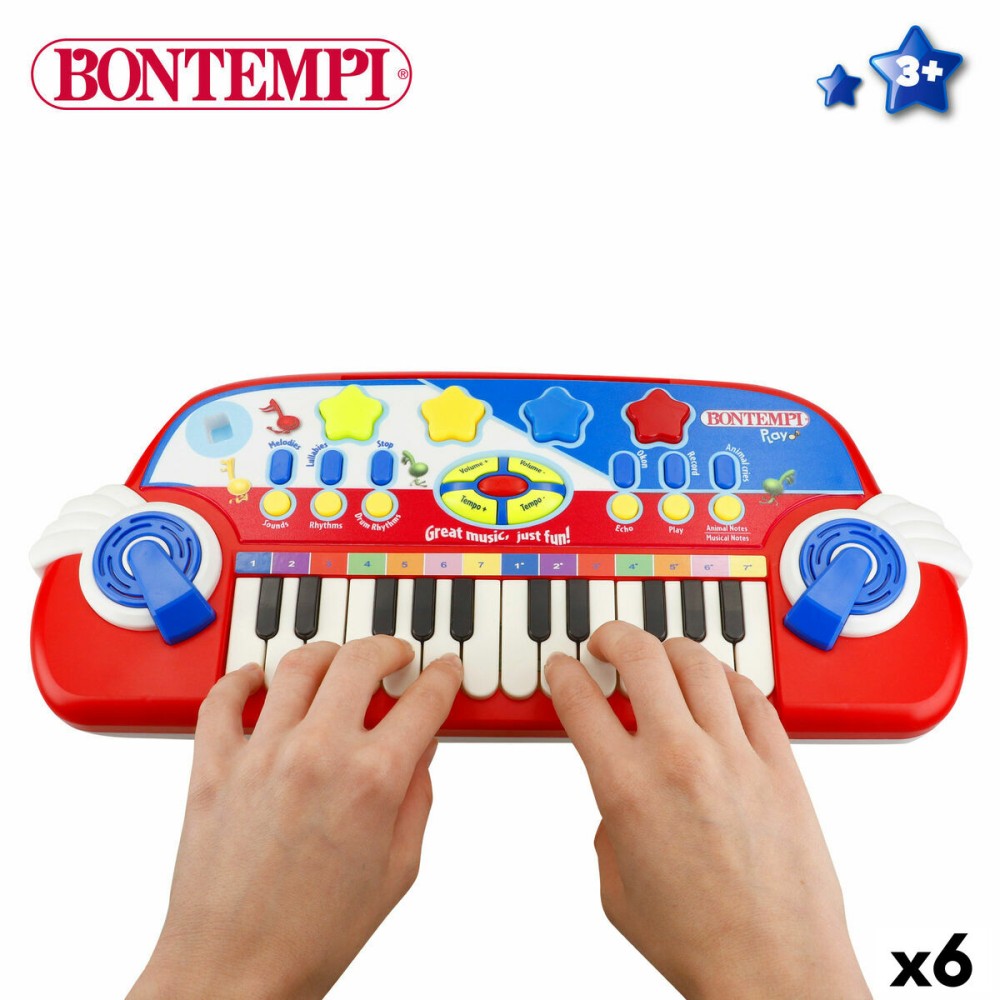 Elektronisches Klavier Bontempi 38 x 18 x 17 cm (6 Stück)