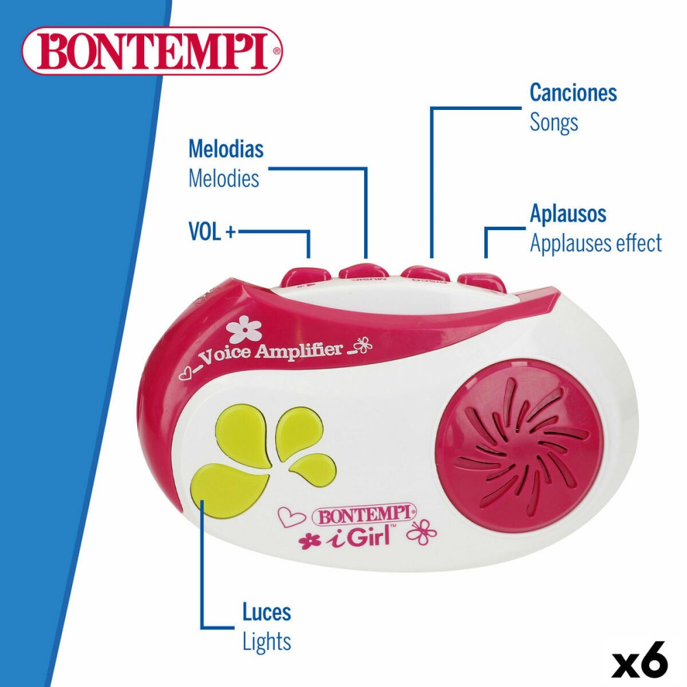 Spielzeug-Mikrofon Bontempi