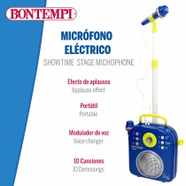 Lautsprecher mit Karaoke Mikrofon Bontempi 2 Stück