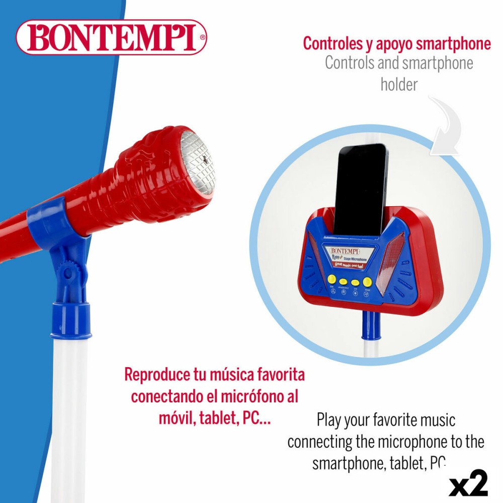 Musical Toy Bontempi 37 x 105 x 37 cm (2 Units)