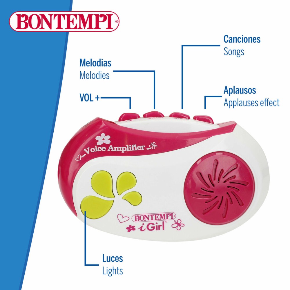 Microphone jouet Bontempi