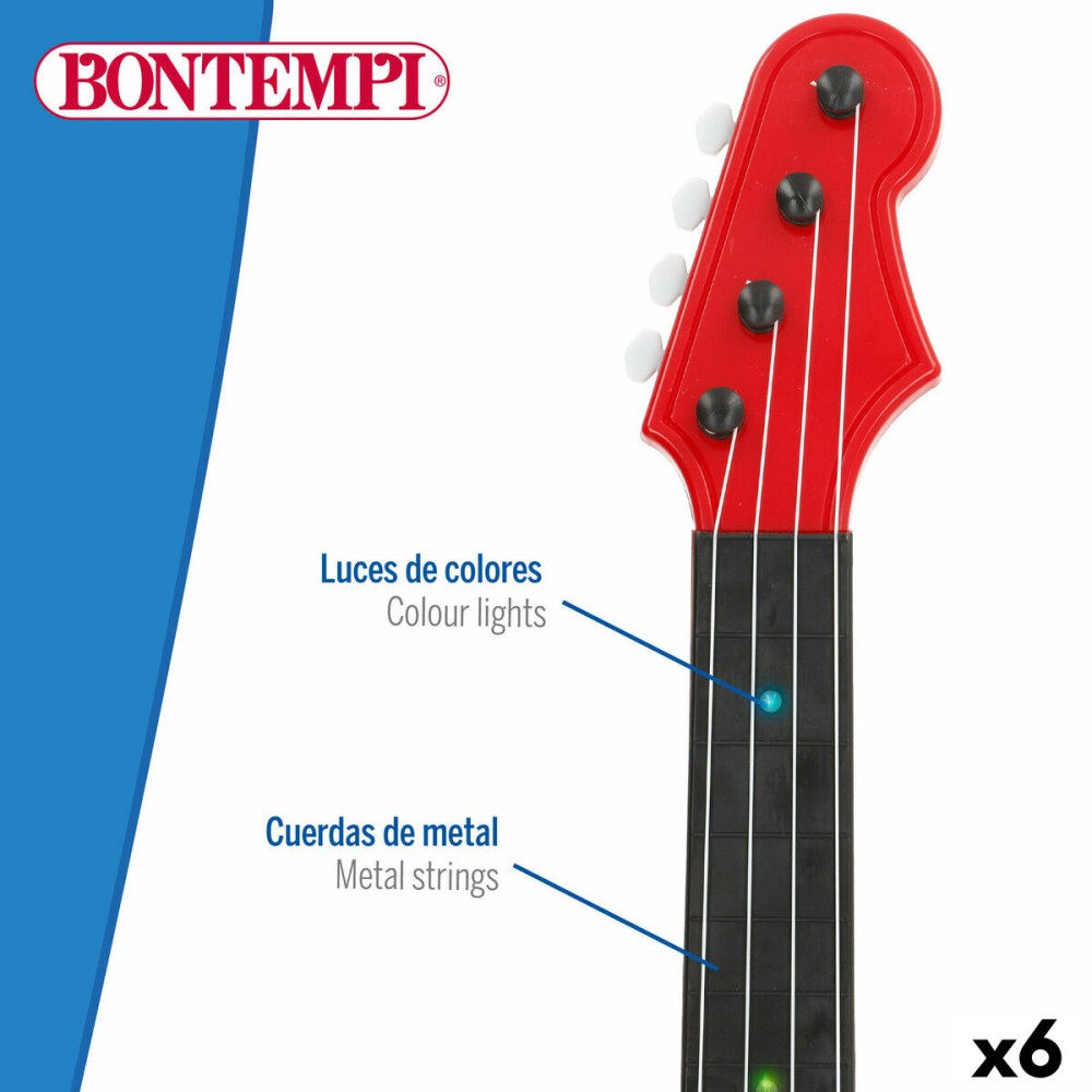 Baby Guitar Bontempi 17 x 51 x 5 cm (6 Units)
