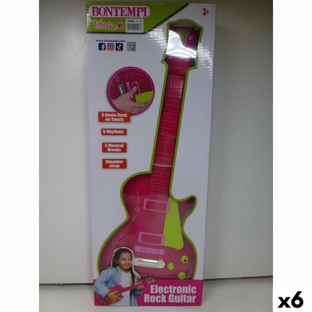 Baby Guitar Bontempi 20 x 56 x 4 cm (6 Units)