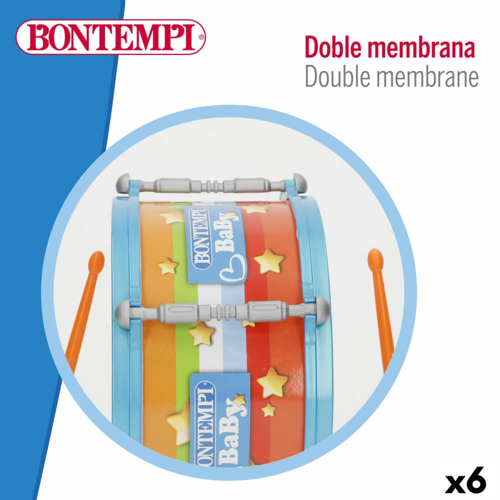 Drum Bontempi 24 x 13 x 24 cm (6 Units)