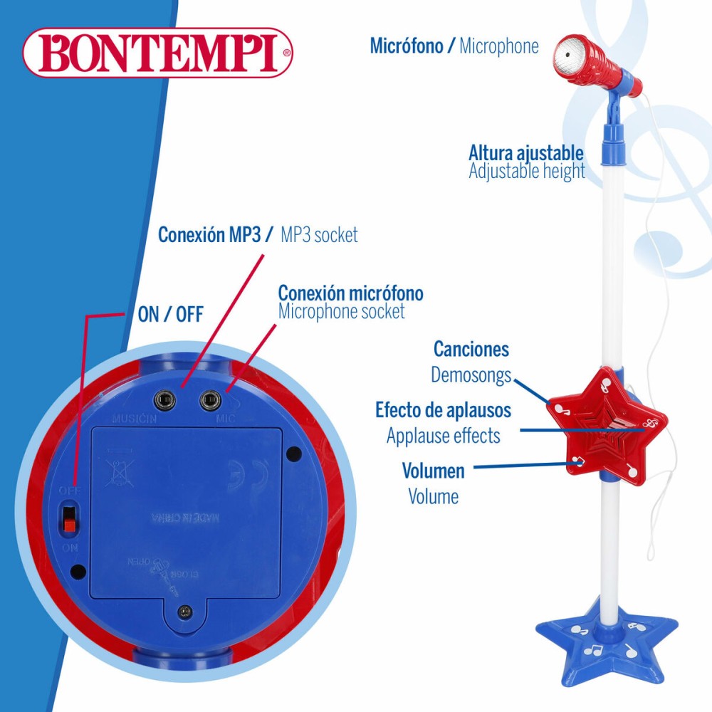 Musical Toy Bontempi 21 x 105 x 21 cm (6 Units)