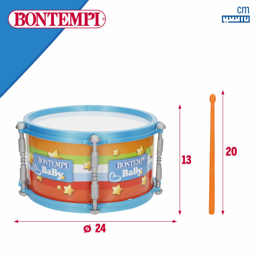 Drum Bontempi 24 x 13 x 24 cm (6 Units)