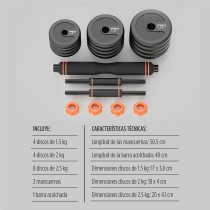 Dumbbells Xiaomi ORMANBAS35 35 kg Black Multicolour