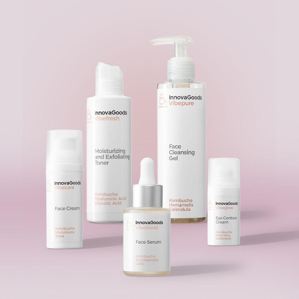 Pack Gesichtspflege-Routine Kombucha InnovaGoods