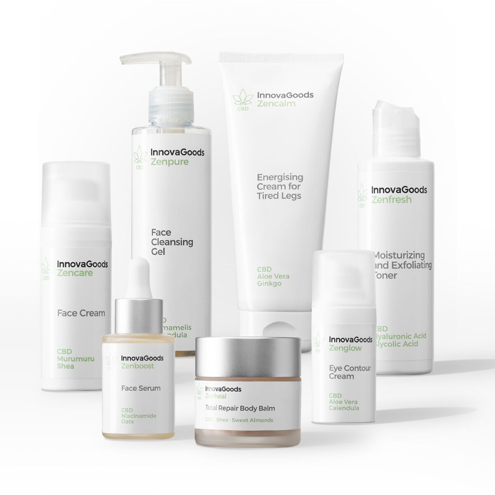 Face and Body Routine Pack CBD InnovaGoods