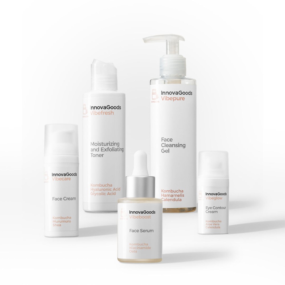 Pack Gesichtspflege-Routine Kombucha InnovaGoods