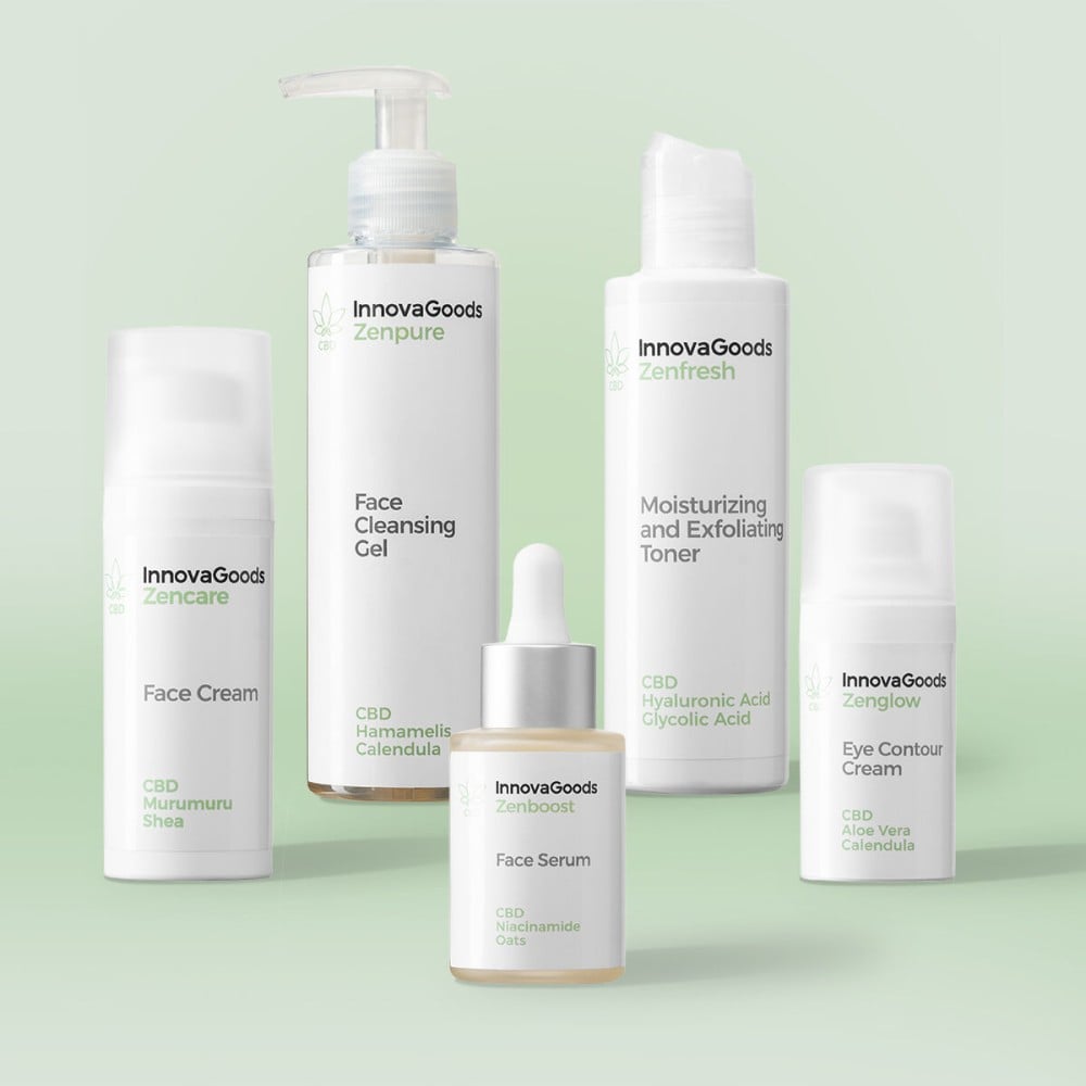 Pack Gesichtspflege-Routine CBD InnovaGoods