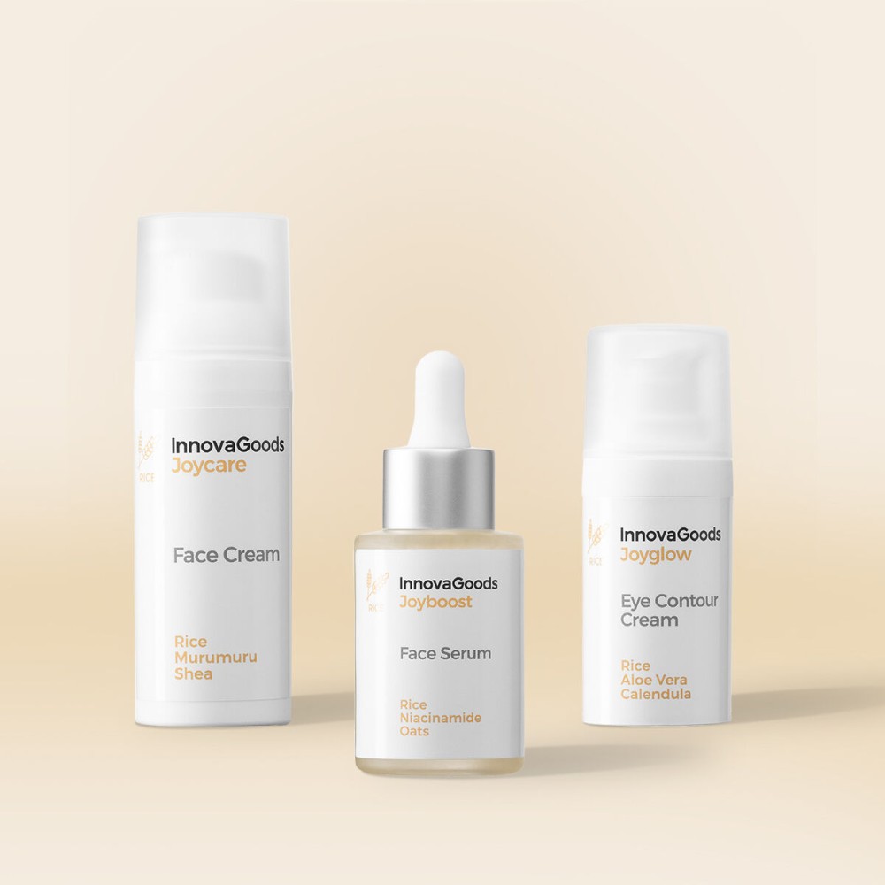 Pack Feuchtigkeitspflege Gesicht Rice InnovaGoods