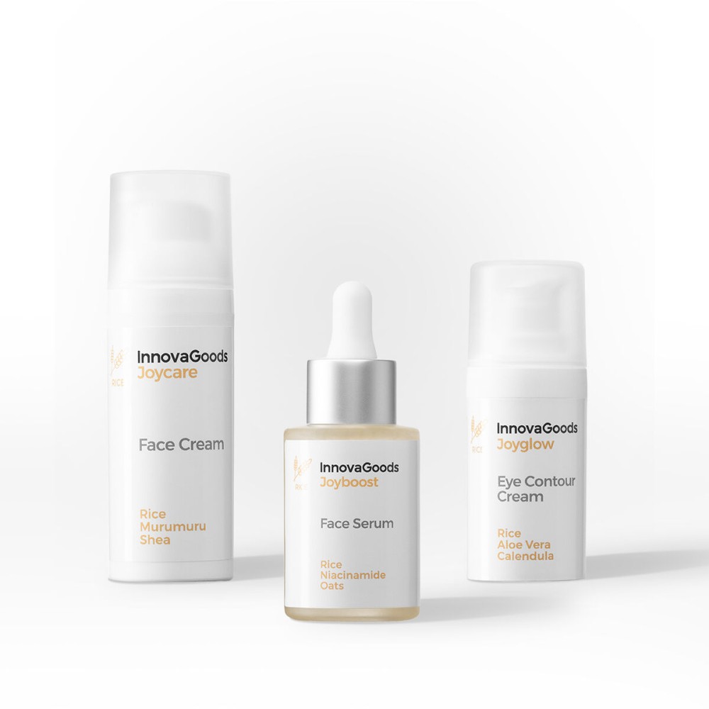 Pack Feuchtigkeitspflege Gesicht Rice InnovaGoods