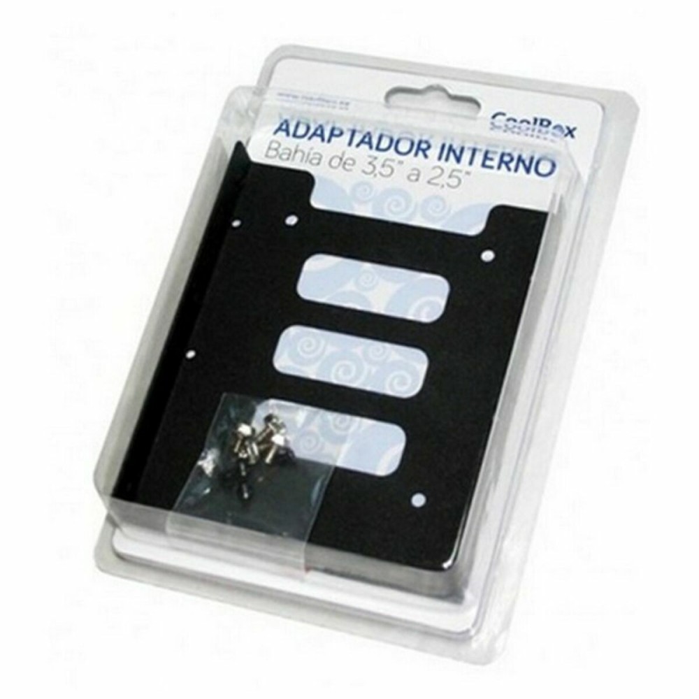 Adaptateur Métallique pour Disque Dur 2,5" vers 3,5" CoolBox COO-AB3525M