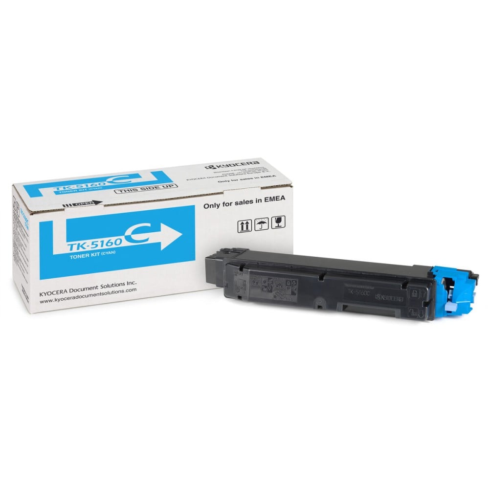Toner original Kyocera TK-5160C Noir Cyan