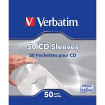 Hard drive case Verbatim Fundas de CD, paq 50