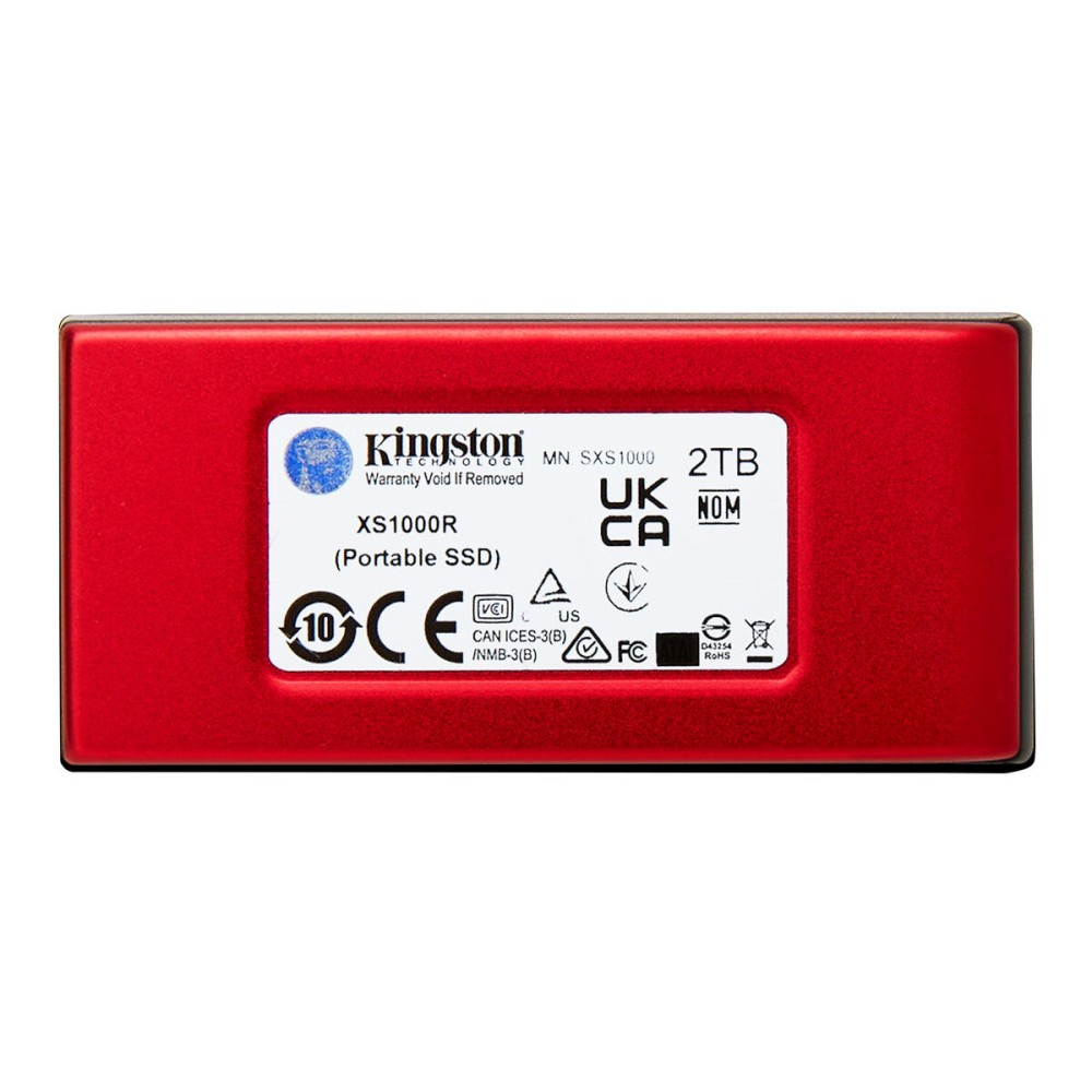 External Hard Drive Kingston SXS1000R/2000G Red 2 TB