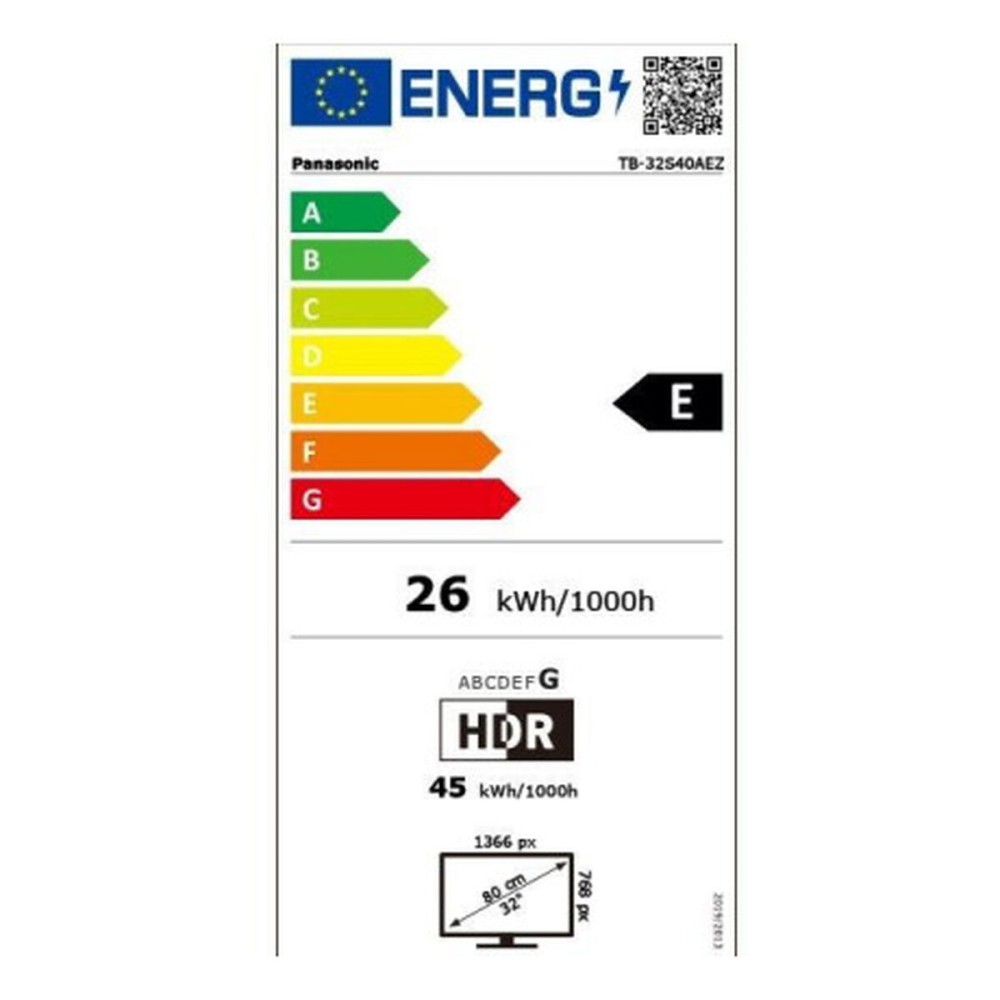TV intelligente Panasonic TB32S40AEZ Full HD HD 32" LED