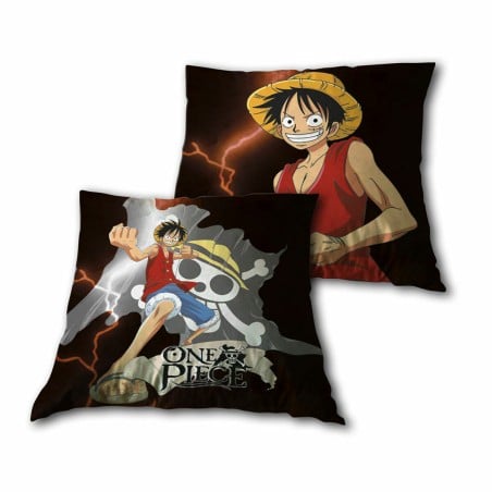 3D Kissen One Piece Schwarz 30 x 30 cm