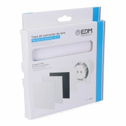 Bouche pour extracteur d'air EDM 08415 08413 17,5 x 17,5 cm