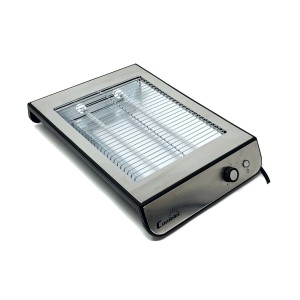 Toaster COMELEC D230580 600 W Edelstahl Schwarz 600 W
