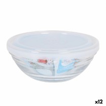 Runde Lunchbox mit Deckel Duralex FreshBox Durchsichtig Ø 14 cm (12 Stück)