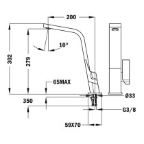 Mitigeur Teka IC 915 Blanc Métal