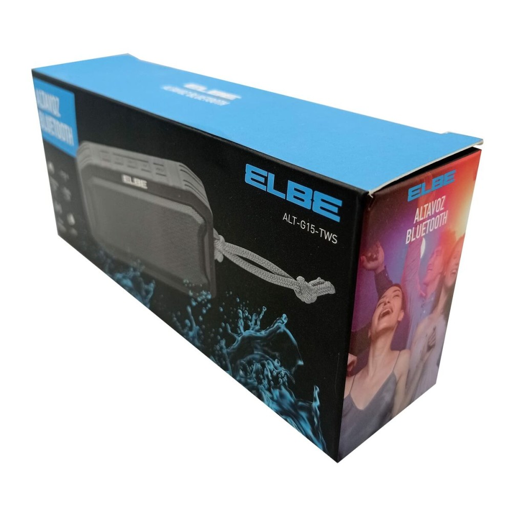 Haut-parleur portable ELBE ALTG15TWS Noir Gris 5 W