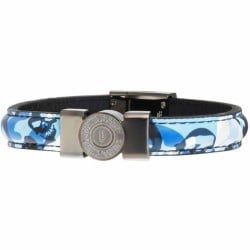 Bracelet Homme Police PJ25556BLU.03-S Cuir