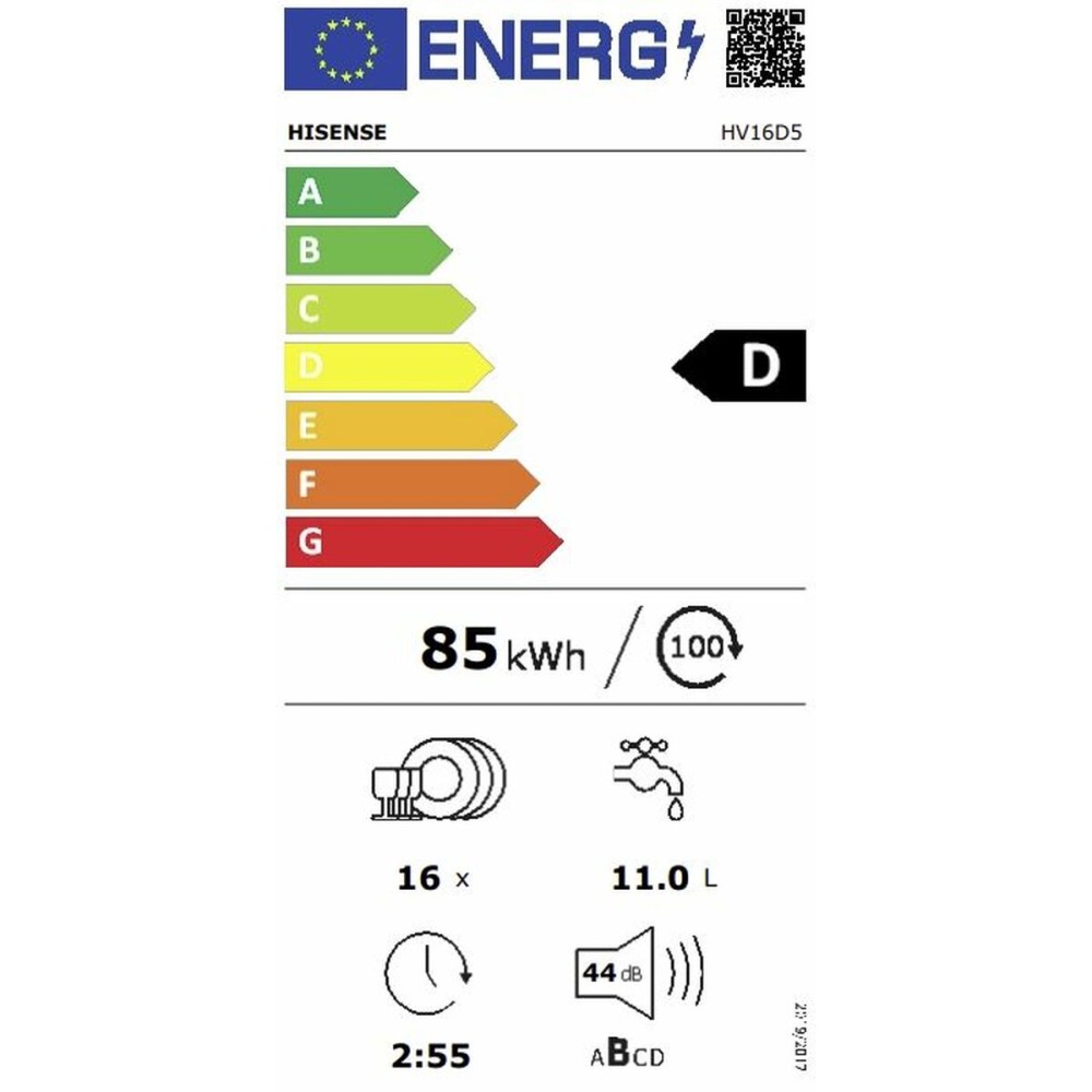 Geschirrspüler Hisense HV16D5