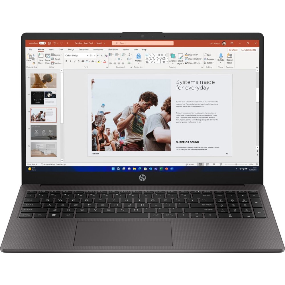 Laptop HP AL0G6AT16GB Qwerty Spanisch 15,6" 8 GB RAM 256 GB SSD