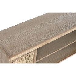 Meubles de télévision Home ESPRIT Naturel Rotin Bois de paulownia 120 x 35 x 54 cm