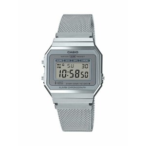 Herrenuhr Casio A700WEM-7AEF Silberfarben