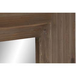 Wall mirror Home ESPRIT Brown Natural Fir Modern 104 x 9 x 135 cm