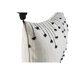 Coussin Home ESPRIT Blanc Noir Losanges 50 x 15 x 30 cm