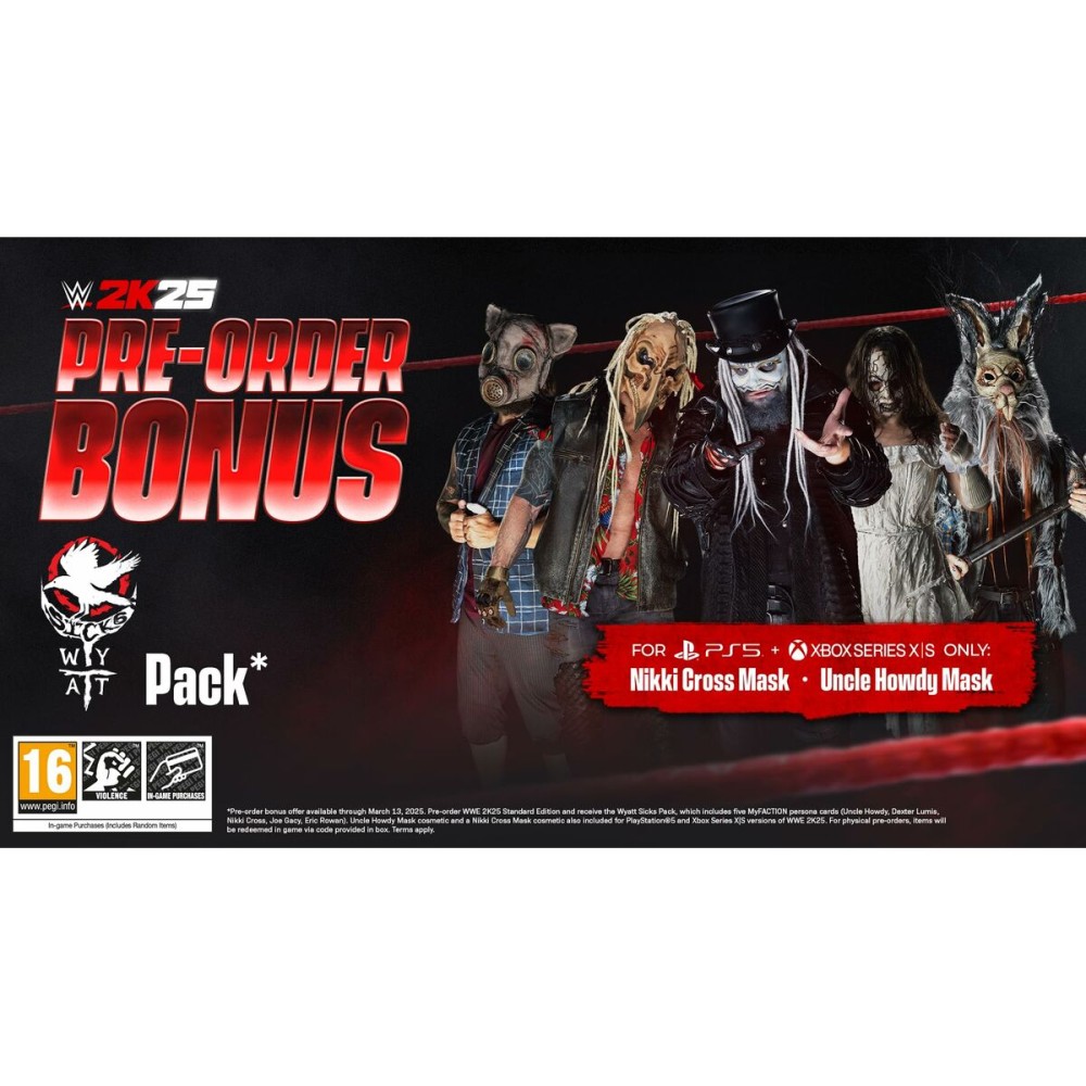 Jeu vidéo PlayStation 5 Sony WWE 2K25