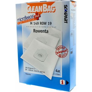 Ersatzbeutel für Staubsauger Scanpart M 149 ROW 19 ROWENTA