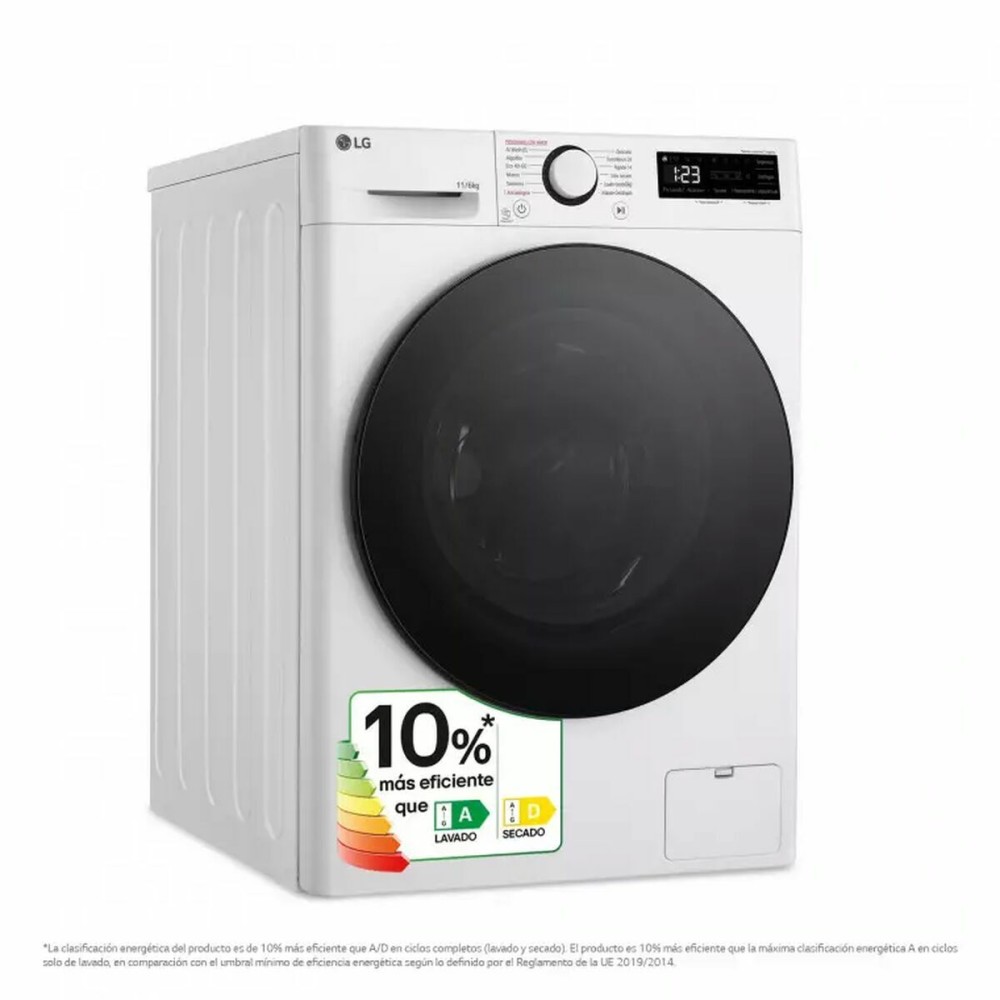 Intelligente Waschmaschine-Trockner LG F4DR6011AGW 11 kg/6 kg 1400 rpm