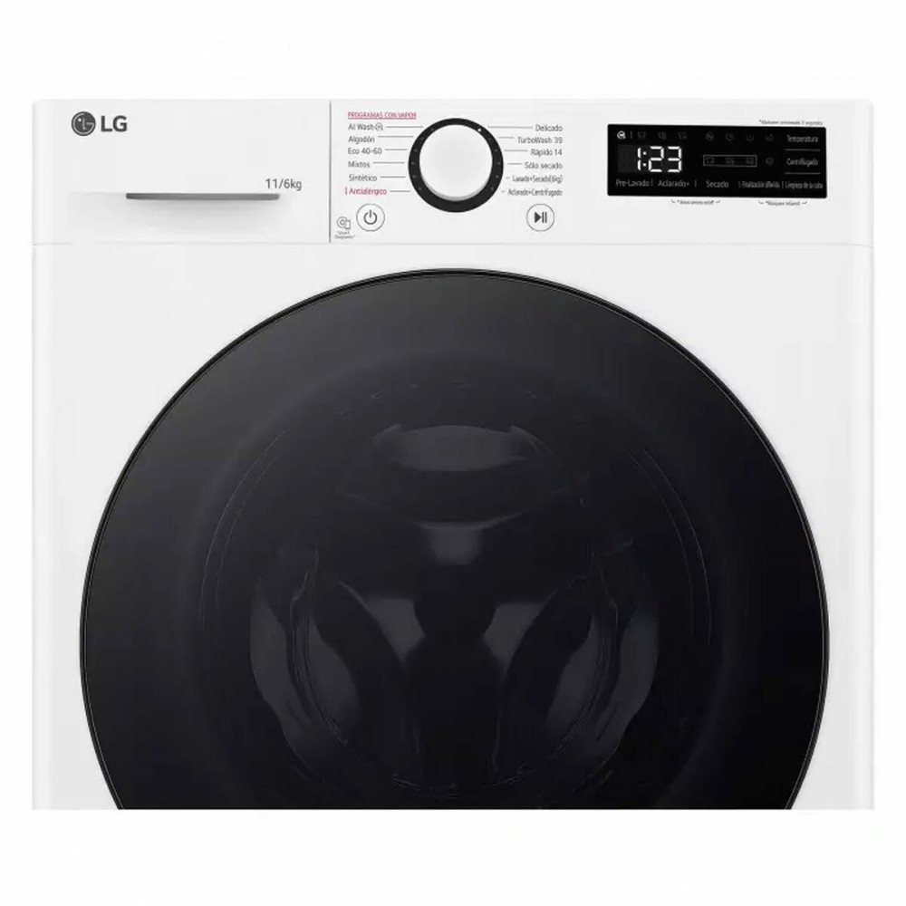 Intelligente Waschmaschine-Trockner LG F4DR6011AGW 11 kg/6 kg 1400 rpm
