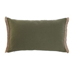 Coussin Home ESPRIT Vert Fleurs Boho 50 x 5 x 30 cm