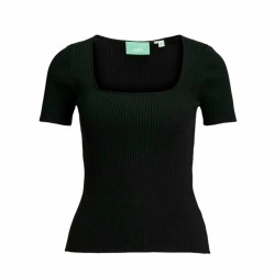 T-shirt à manches courtes femme Jack & Jones Jxsky Ss Knit Noir