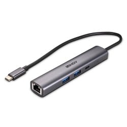 Hub USB-C LINDY 43385 Grau