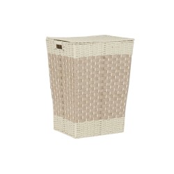 Laundry basket DKD Home Decor Natural 50 L Braiding (Refurbished A)