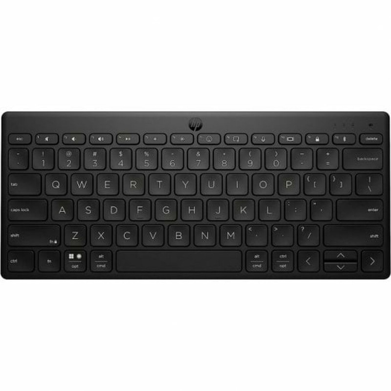 Drahtlose Tastatur HP Schwarz (Restauriert A+)