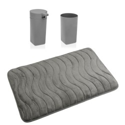 Ensemble de Bain Versa Gris polypropylène 45 x 2 x 75 cm Moderne